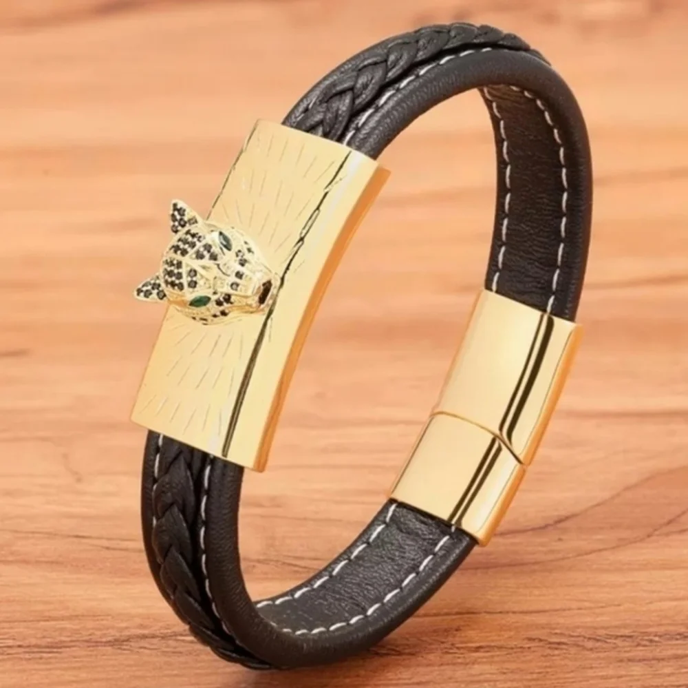Leather Bracelet - Picture 2 of 2